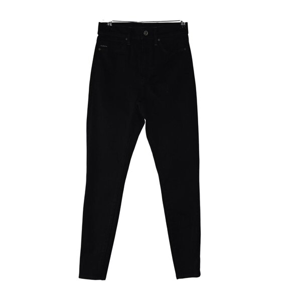 G Star Raw Shape Skinny Black High Rise Stretch Jeans Sz W28 L30 NWOT - Picture 2 of 11